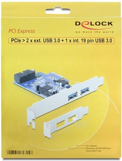 Actual product image Delock 89315 PCI Express 2x USB 3.0 LP