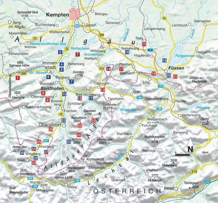 Produktbild Wanderungen für Senioren Allgäu (Deutsch, Lars Freudenthal, 2023)