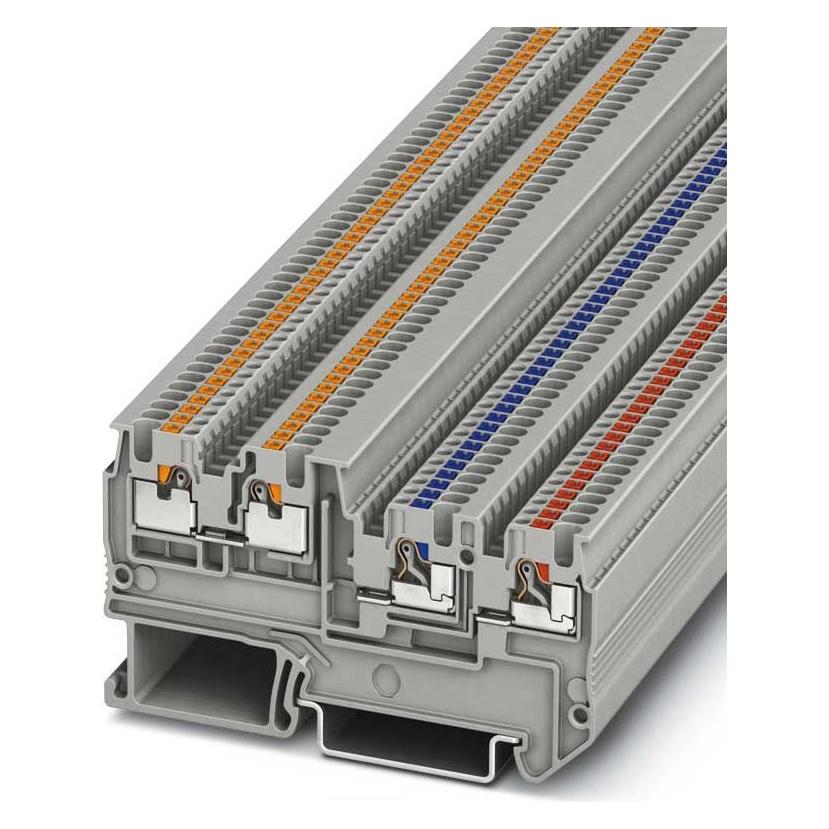 Phoenix Contact PTIO sensor aansluitblok 1,5mm LED groen, Elektronica benodigdheden + Behuizing, Grijs