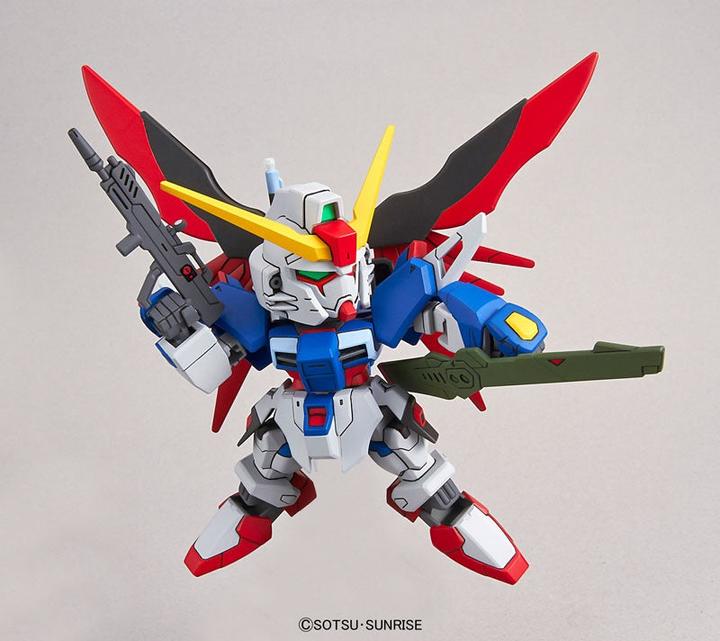 Actual product image Bandai GUNDAM - SD Gundam Ex-Standard Destiny Gundam - Model Kit