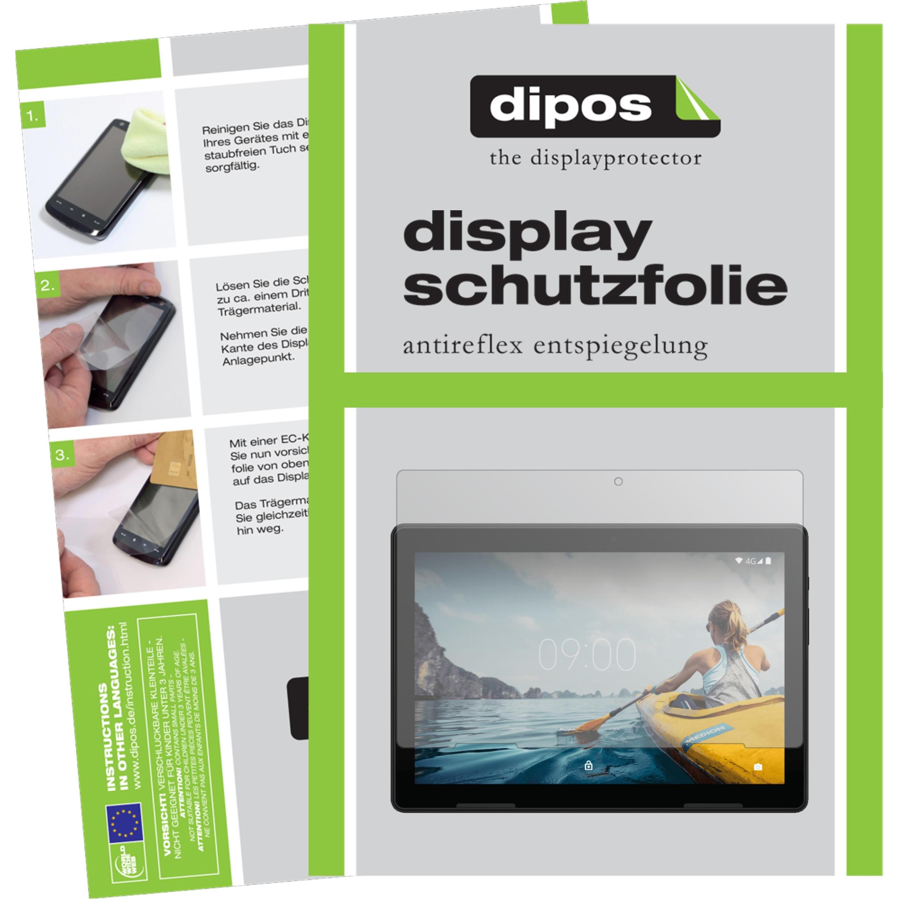 Dipos Displayschutzfolie Antireflex (1 Stück, LifeTab E10702), Tablet Schutzfolie