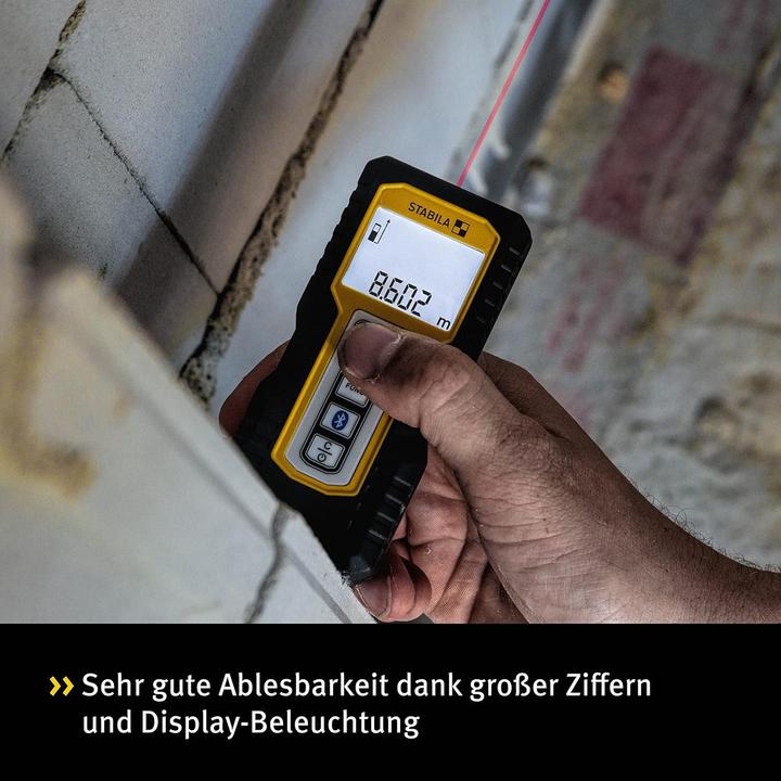 Actual product image Stabila LD 250 BT Laser distance meter (50 m, 635 nm)