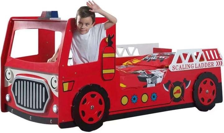 Immagine prodotto Vipack Autobett Feuerwehr (90 x 200 cm)