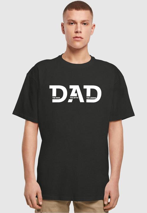Produktbild Merchcode Fathers Day - The Man, The Myth, The Legend Heavy Oversize Tee - 116589 (3XL)