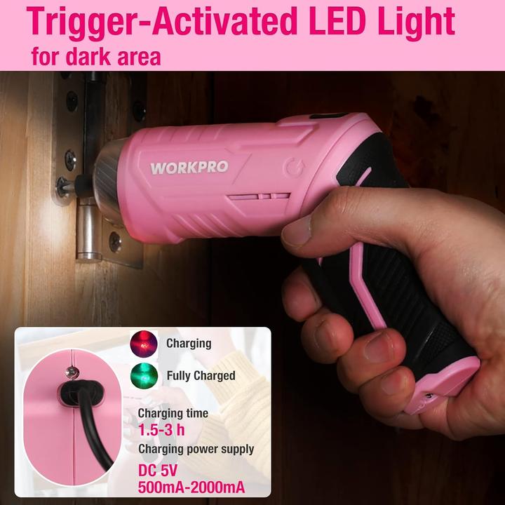 Actual product image Workpro 18-teiliges Werkzeugset (18 pieces)