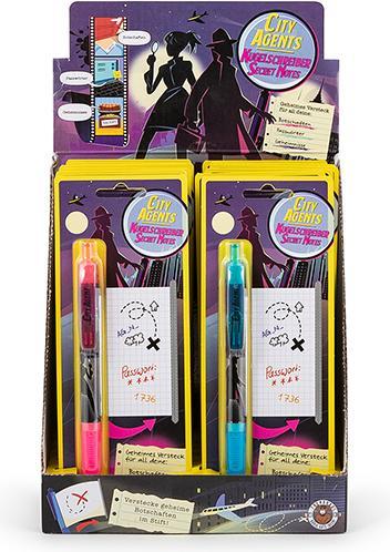 Actual product image Sombo CITY AGENTS Secret Notes (1 x)