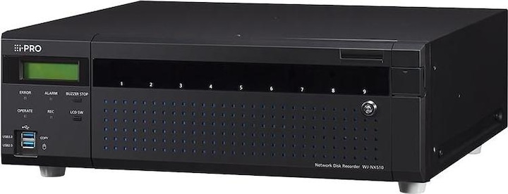 Image du produit i-Pro Enregistreur réseau WJ-NX510KG 0 TB, 128 canaux