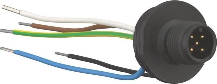 Actual product image Eaton Built-in connector M12, B-coded, 266136