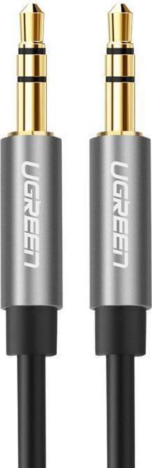 Image du produit Ugreen AV119 Mini jack cable 3.5mm AUX 0.5m (argent) (0.50 m, Jack 3,5 mm (AUX))