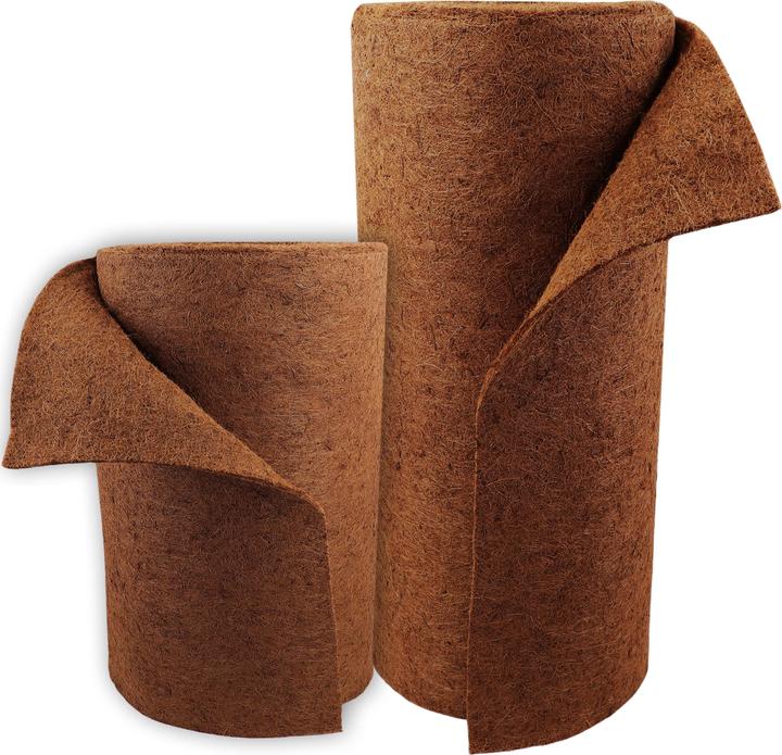 Aquagart 5m Kokosmatte Winterschutz Böschungsmatte Kokosfasermatte 800g/m² 0,5m breit