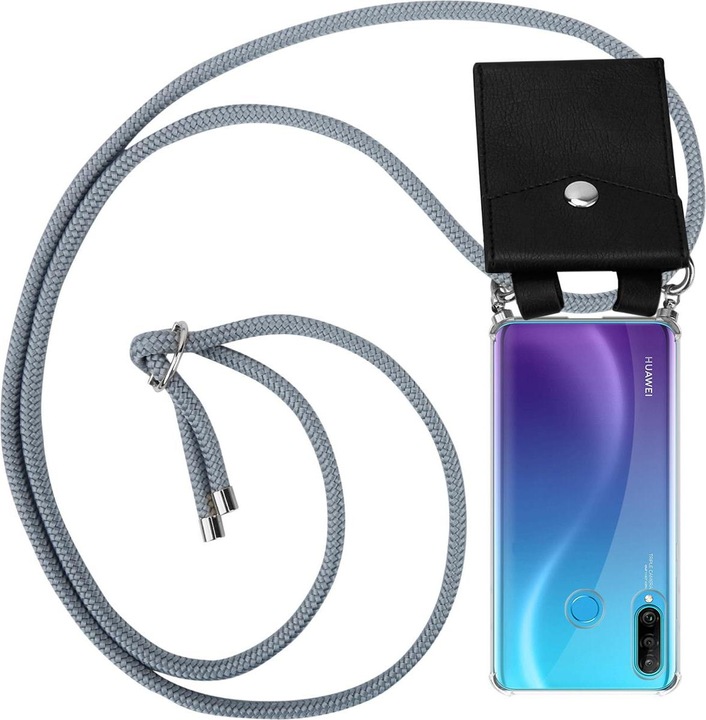 Produktbild Cadorabo TPU Handy Kette SILBER Cover