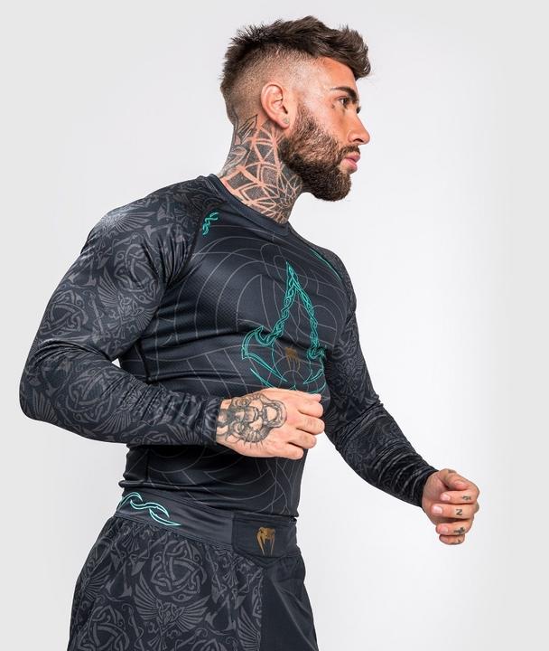 Actual product image Venum Assassin's Creed Reloaded Rashguard - Long Sleeves - Black - XL (XL)