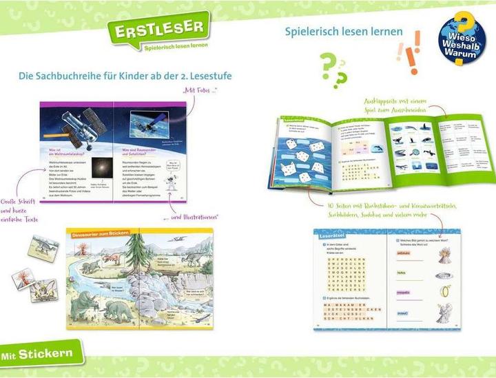 Produktbild Ravensburger Wieso? Weshalb? Warum? Erstleser, Band 8: Ozeane (Deutsch, Carola von Kessel, Ruby Warnecke, 2022)