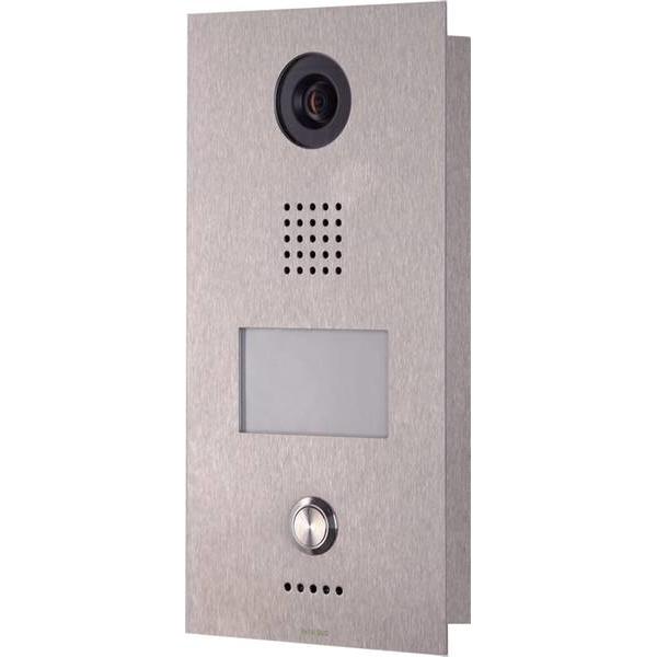 Wantec, Klingel + Türsprechanlage, IP/SIP 1 Tasten und HD-Kamera