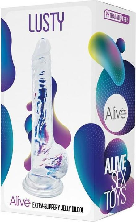 Productafbeelding Alive Jelly Dildo Lusty 18 cm