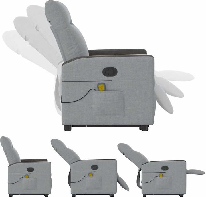Produktbild vidaXL Massagesessel mit Aufstehhilfe
