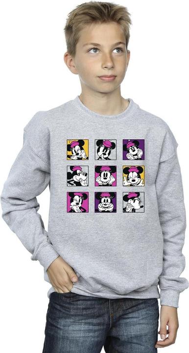 Produktbild Disney Minnie Mouse Squares Sweatshirt Jungen (152, 158)