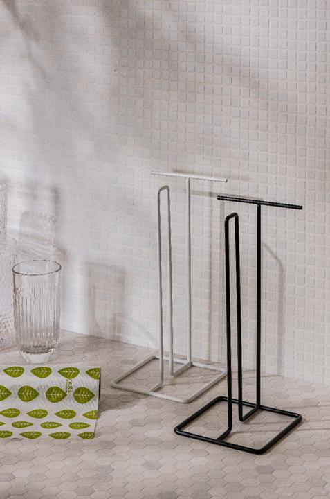 Actual product image Nuts Paper roll holder white