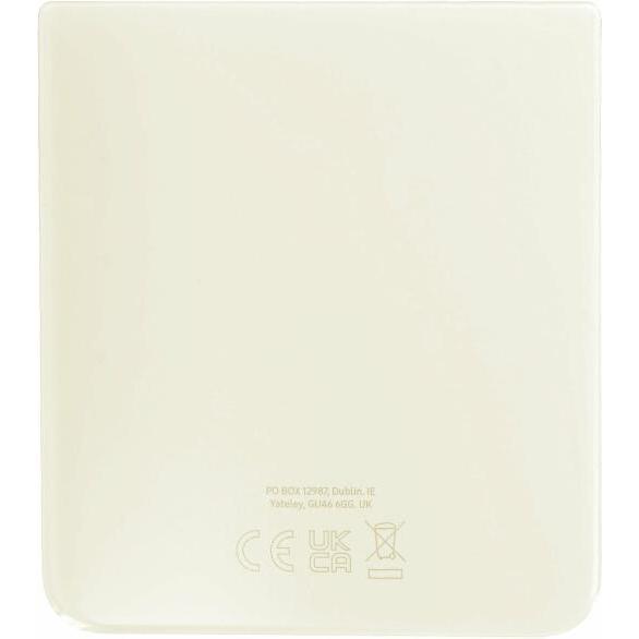 Samsung Cover posteriore F711 Galaxy Z Flip 3 5G crema GH82-26293B (Samsung Galaxy Z Flip3 5G), Pezzi di ricambio per dispositivi mobili, Beige