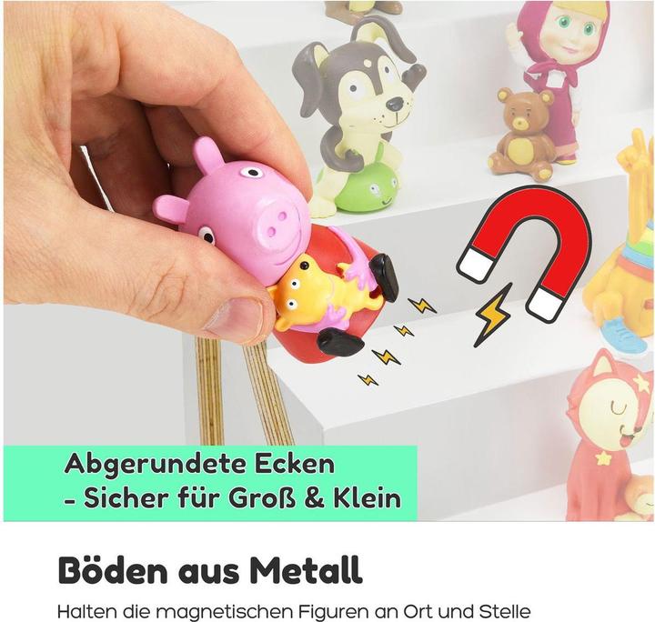 Actual product image Stadtecken Regal für Toniebox Kallax System
