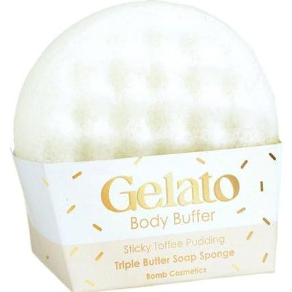 Bomb Cosmetics, Lozione corpo, Sticky Toffee Body Buffer (Burro corpo)
