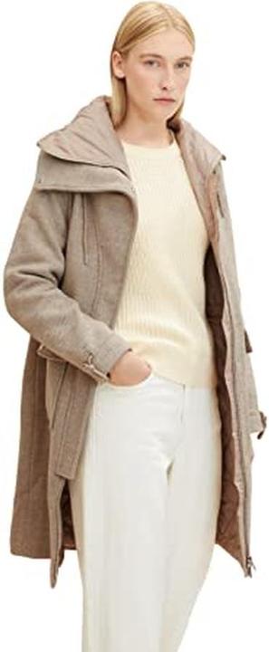 Immagine prodotto Tom Tailor Giacca lunga donna con colletto rialzato, comfort ottimale