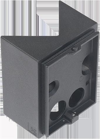 Produktbild Sg Eckbock sw Alu 614207