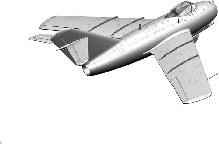 Actual product image Bronco MiG-15 to Fagot-B