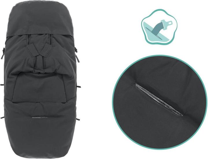 Image du produit Fillikid Fusssäcke für Kinderwagen & Buggys Fleece-Fusssack Kinley Reflect mit reflektierendem