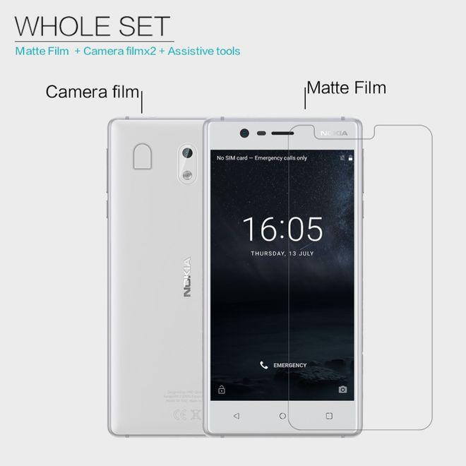 Actual product image Nillkin Matte Series (1 Piece, Nokia 3)