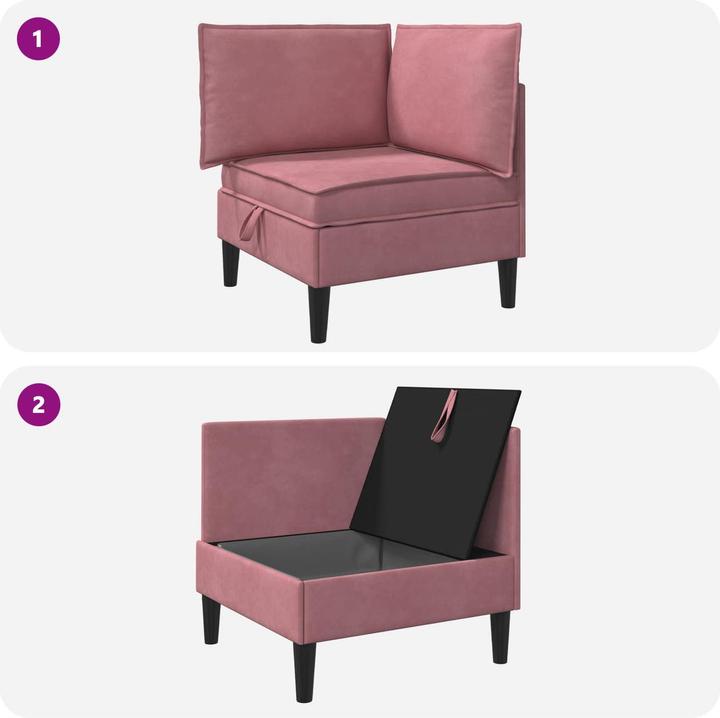 Produktbild vidaXL Modernes Sofa (Ecksofa)