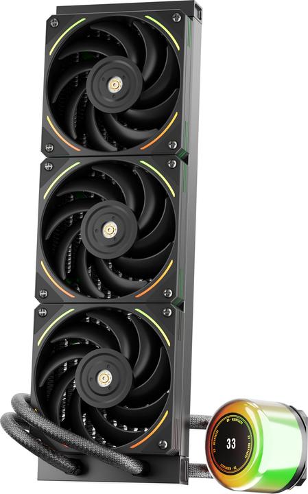 Actual product image 1stplayer Kit Watercooling AIO CC RGB - 360mm (Noir)