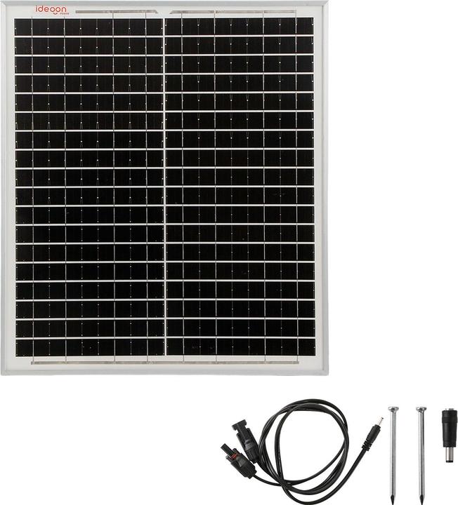 Ideoon Premium 20 Watt Solarpanel mit MC4-komp.-Anschluss & 1,2m Kabel (20 W, 1.30 kg)