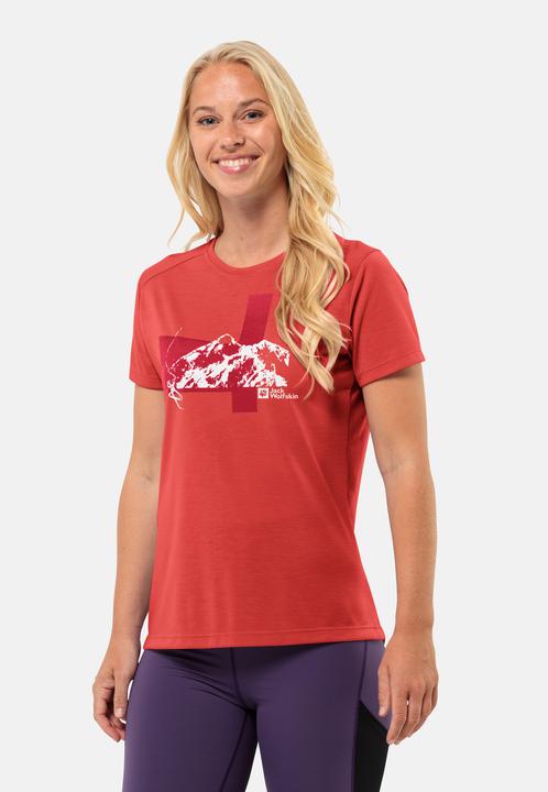 Image du produit Jack Wolfskin Vonnan S/S Graphic T W (XXL)