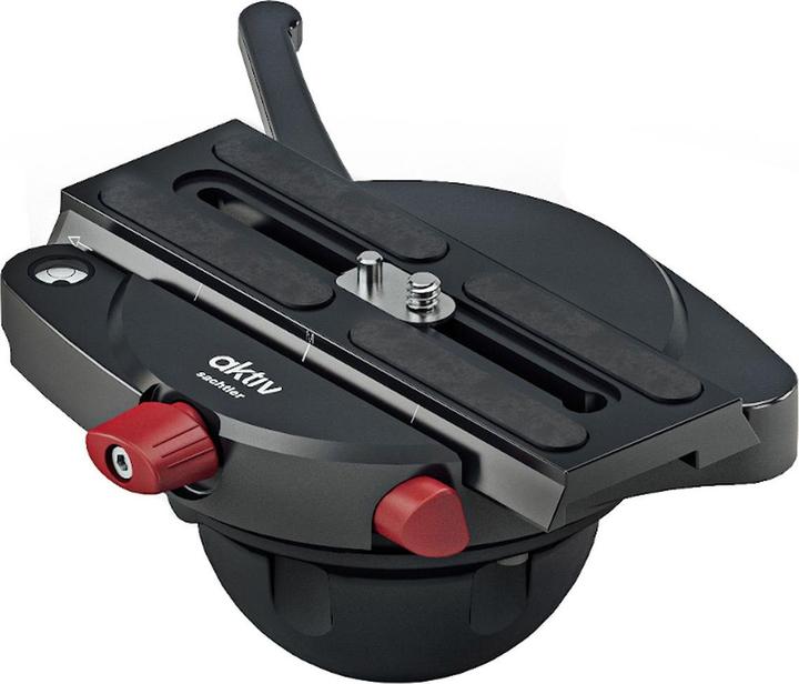 Sachtler Adaptor aktiv slider / tripod 75 mm - Traglast 10 kg bei 60 cm Slider Länge (Stativadapter)