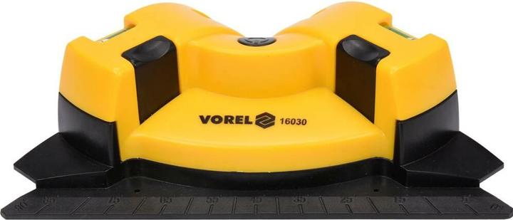 Produktbild Vorel Winkellaser Fliesenlaser 90° mit 2 Saugnäpfen und Wasserwaage