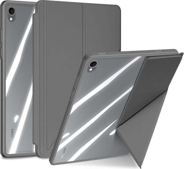 Dux Ducis Samsung Galaxy Tab S11 Cover with Origami Stand - Grey (Samsung Galaxy Tab S11)