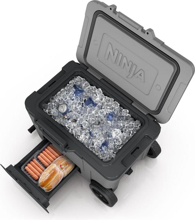 Image du produit Ninja FrostVault Kühlbox mit Rollen und Isolierung, integrierter Dry Zone Schublade mit Kühlschrankt (42 l)