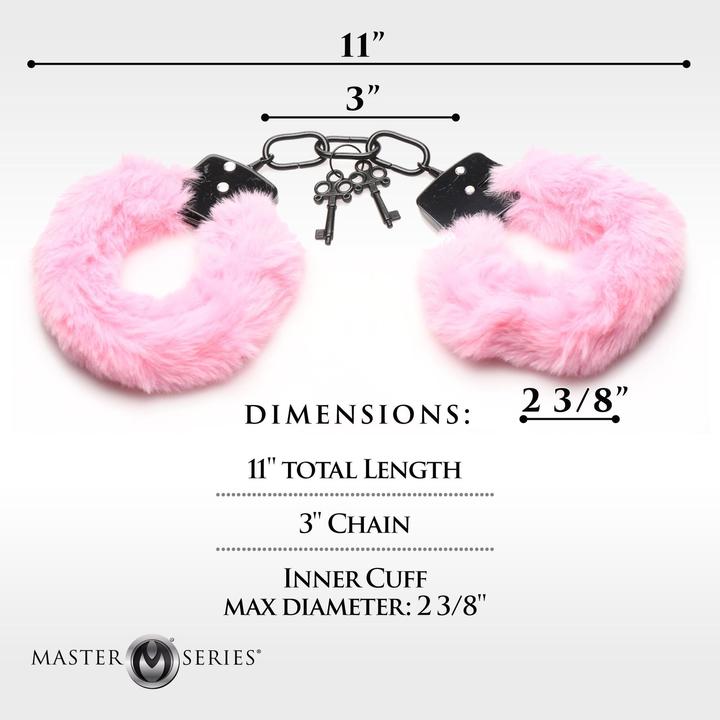 Produktbild Master Series Cuffed in Fur - Furry Handcuffs