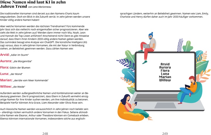 Actual product image Das einzige Buch, das Du lesen solltest, bevor Du Deinem Kind einen Namen gibst (German, Life & education, 2024)