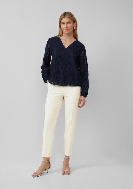 Immagine prodotto s.Oliver Bluse Bluse aus Spitze mit Jerseyfutter und V-Ausschnitt (36)