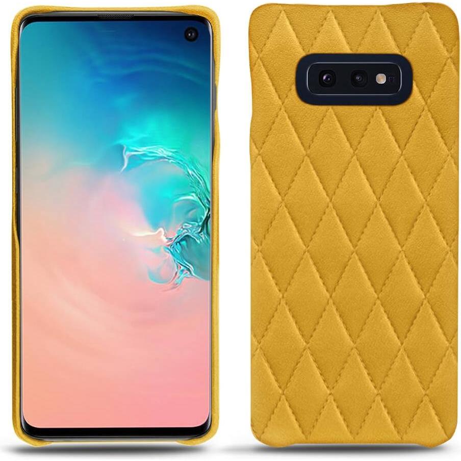 Thumbnail - Noreve Lederschutzhülle (Samsung Galaxy S10e), Smartphone Hülle, Orange