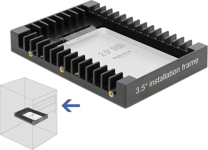 Image du produit Delock 3.5 cadre de montage 2.5″ SATA