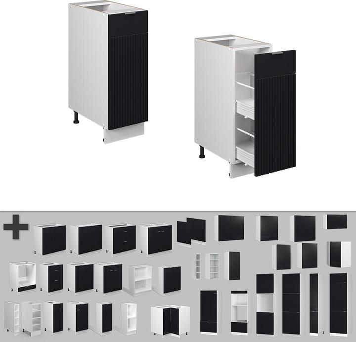 Produktbild Vicco Apothekerschrank Fame-Line (30 x 60 x 82 cm)