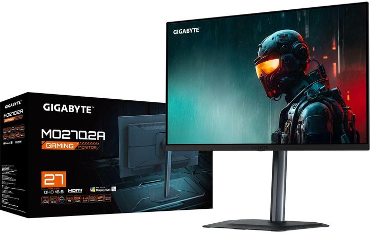 Actual product image Gigabyte MO27Q2A (2560 x 1440 pixels, 27")