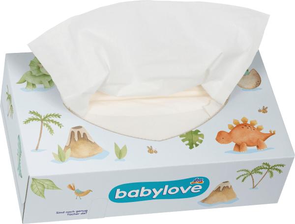 Image du produit dm babylove Lingettes de soin pour bébé sèches 3 couches (100 pièce(s))