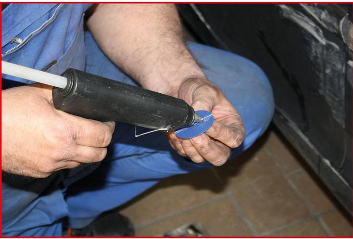 Actual product image KS Tools Pneumatic smart-repair dent puller set, 12 pcs
