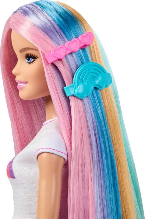 Image du produit 0 Haarspiel Puppe Regenbogen Glitzer