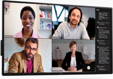 Actual product image Dell P5525QC - 4K Conference Room Monitor (3840 x 2160 Pixels, 54.60")