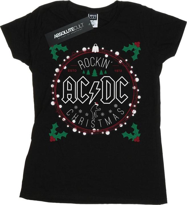 Produktbild AC/DC Weihnachtskreis TShirt aus Baumwolle (XXL)
